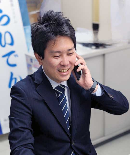 インタビュー風景