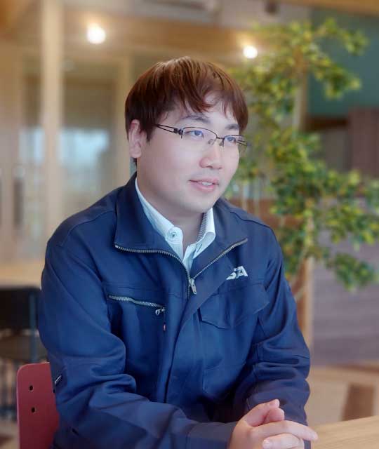 インタビュー風景