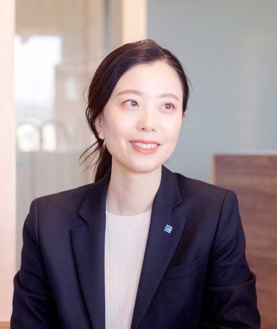 営業担当インタビュー風景