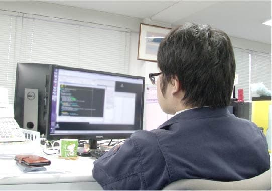 プログラマー作業風景
