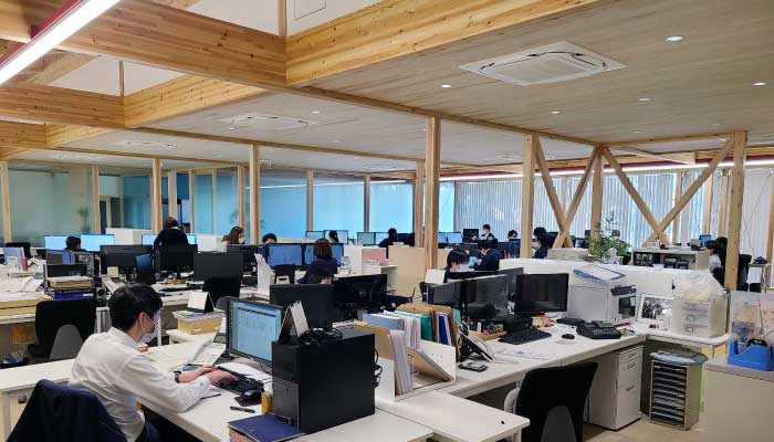 オフィス風景